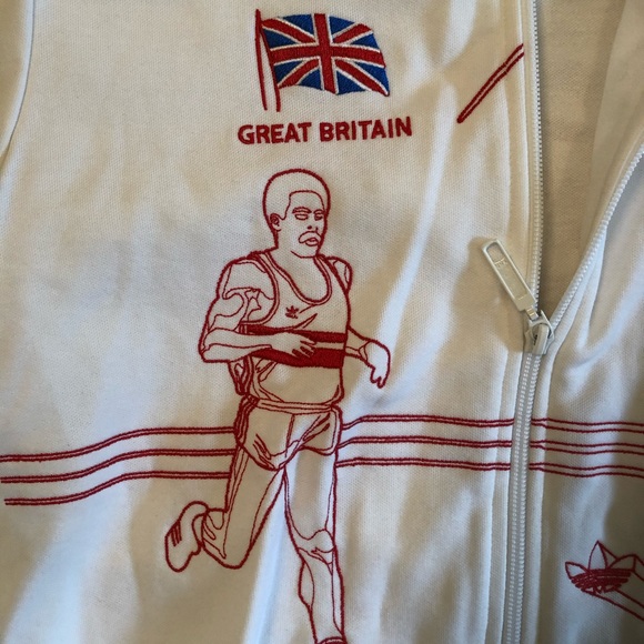 adidas great britain track top